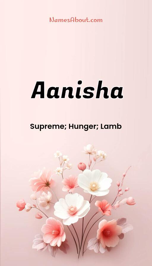 Illustration of Aanisha