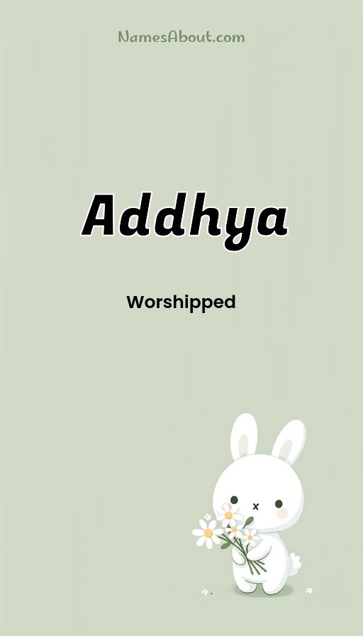 Meaning of Addhya