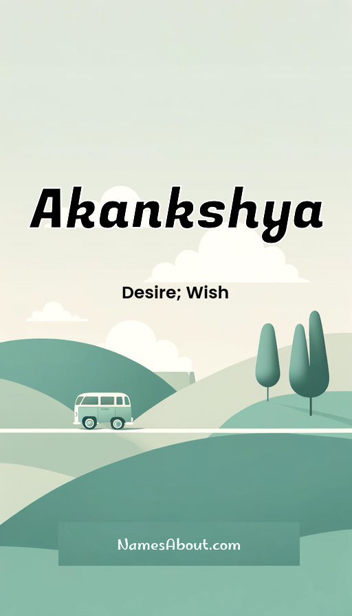 Meaning of Akankshya