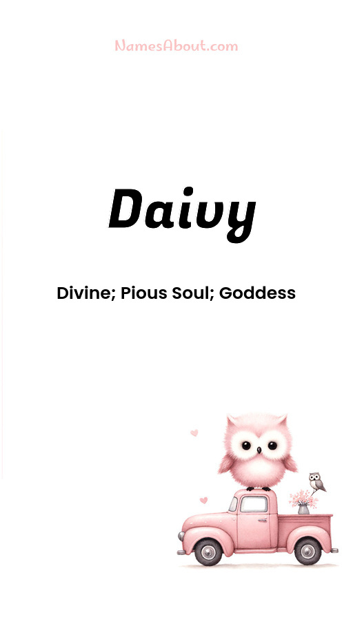 Meaning of Daivy