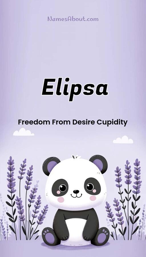 Elipsa name and meaning