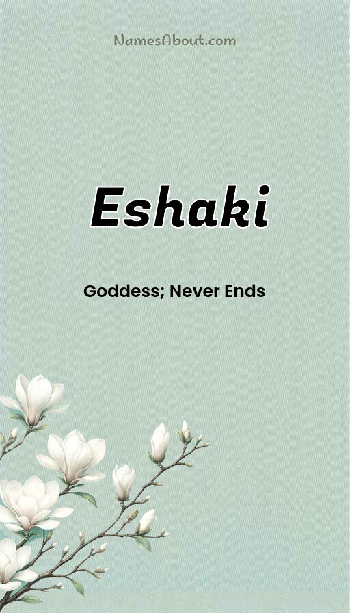 Meaning of Eshaki