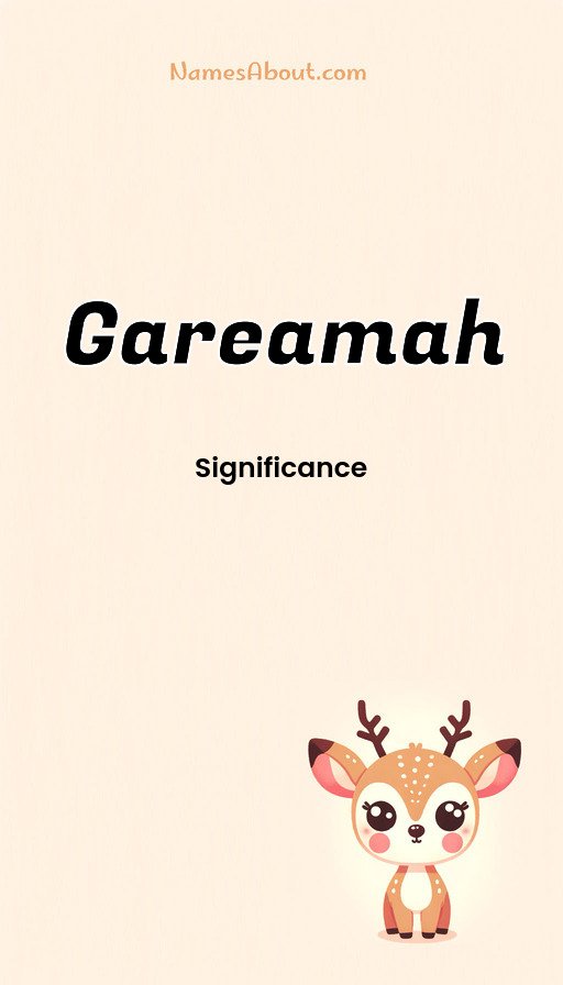 Meaning of Gareamah