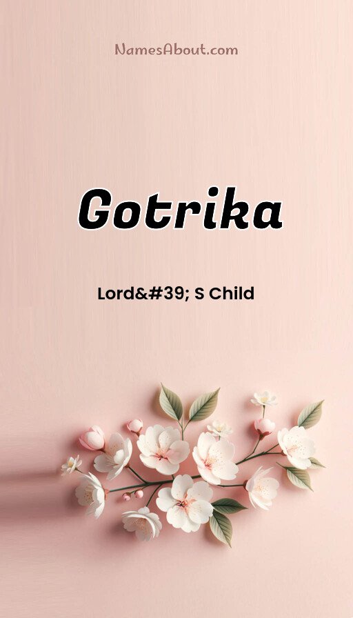 Meaning of Gotrika