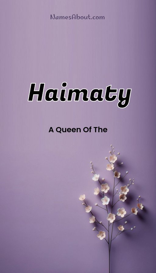 Meaning of Haimaty
