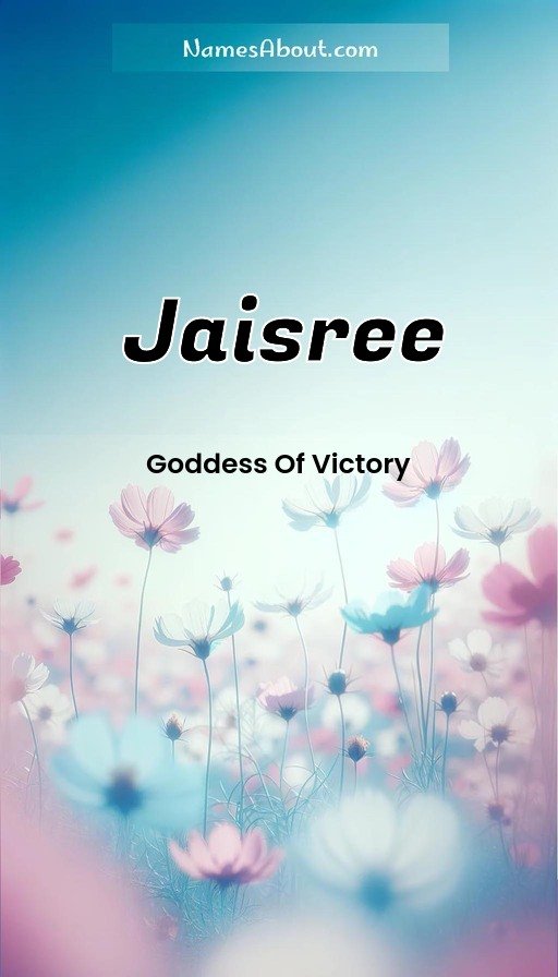 Meaning of Jaisree