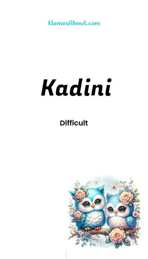 Meaning of Kadini