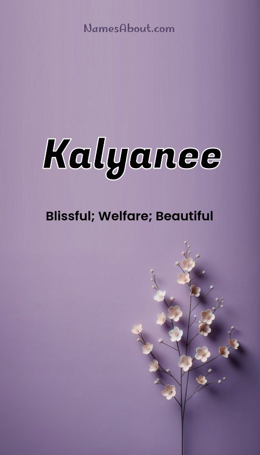 Meaning of Kalyanee