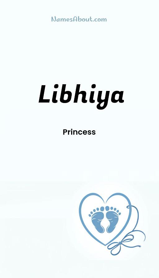 Libhiya name and meaning