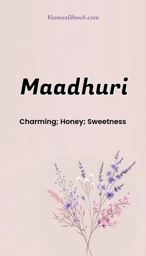 Meaning of Maadhuri