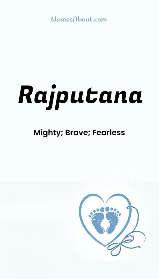 Meaning of Rajputana