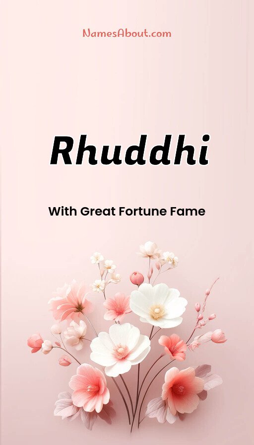 Meaning of Rhuddhi