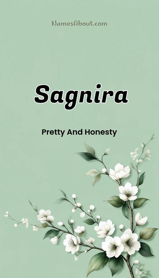 Sagnira name and meaning