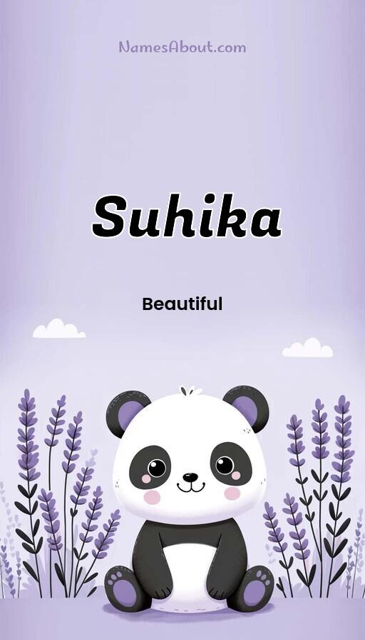 Suhika name and meaning