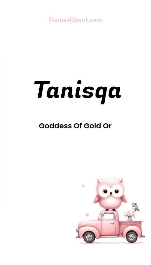 Tanisqa name and meaning