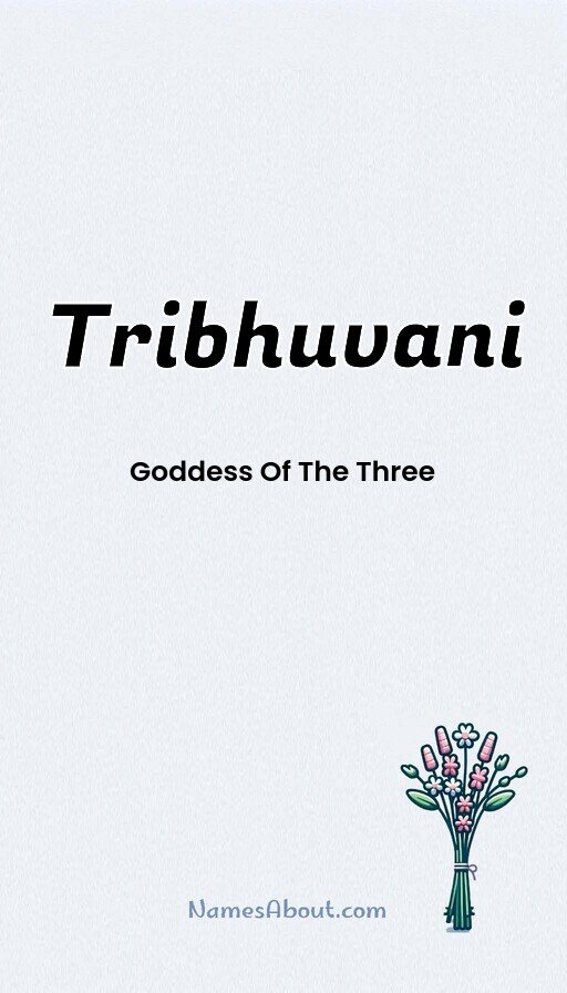 Meaning of Tribhuvani