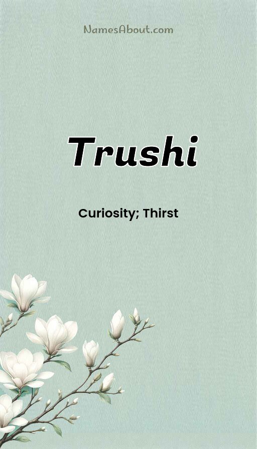 Meaning of Trushi