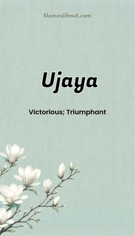 Meaning of Ujaya