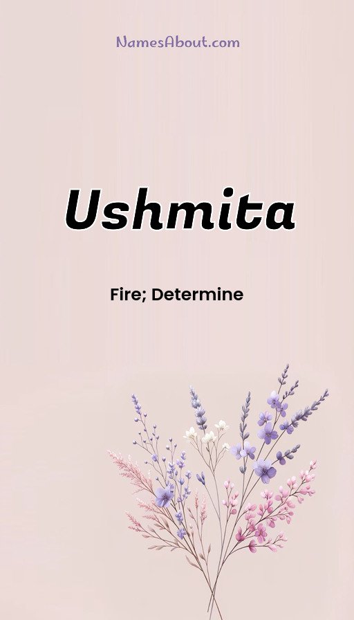 Meaning of Ushmita