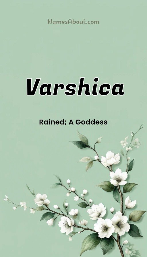 Meaning of Varshica