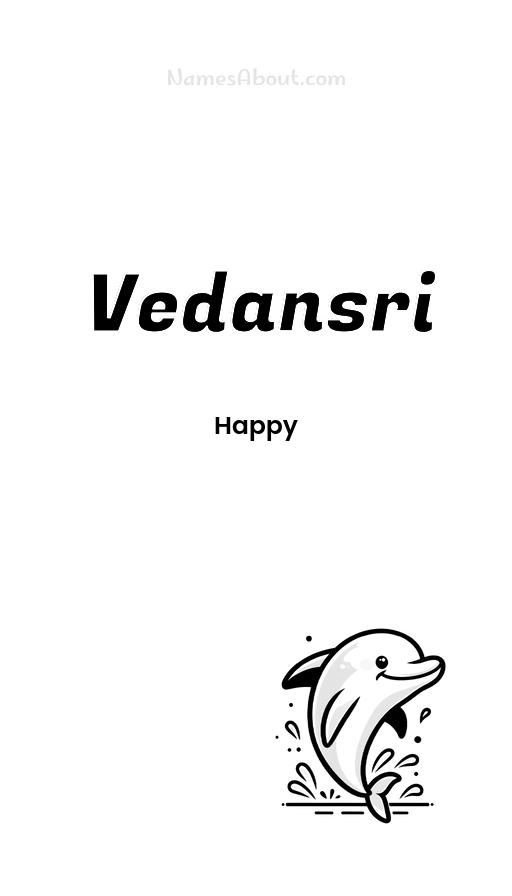 Vedansri name and meaning