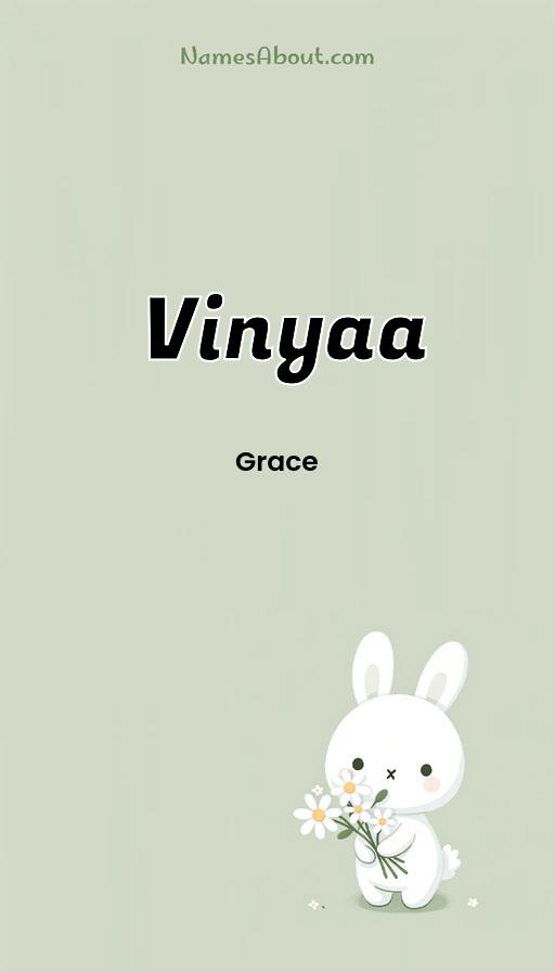 Vinyaa name and meaning