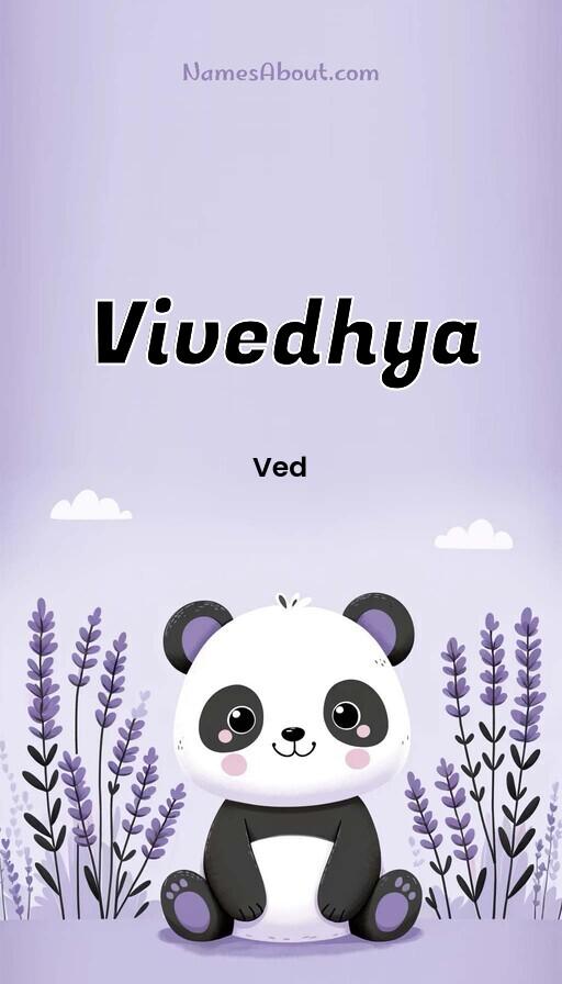 Vivedhya name and meaning