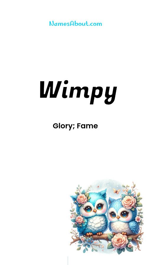 Meaning of Wimpy