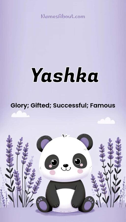 Yashka name and meaning