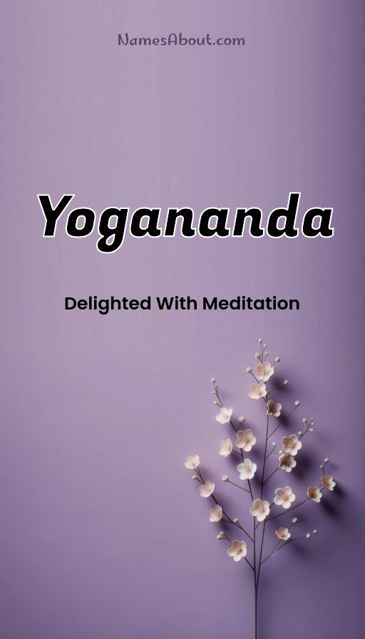 Yogananda name and meaning