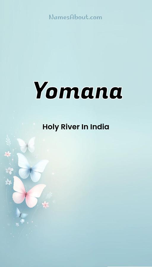 Yomana name and meaning