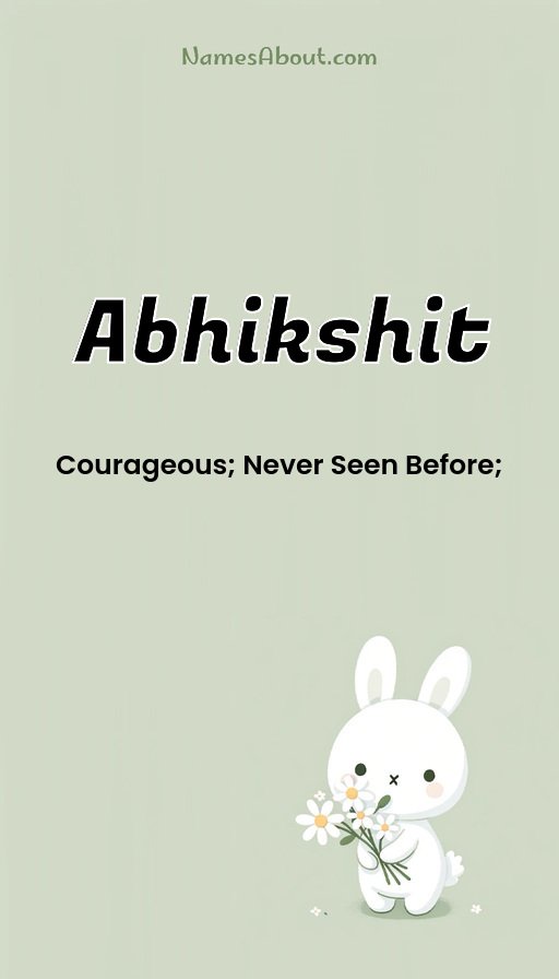 Meaning of Abhikshit
