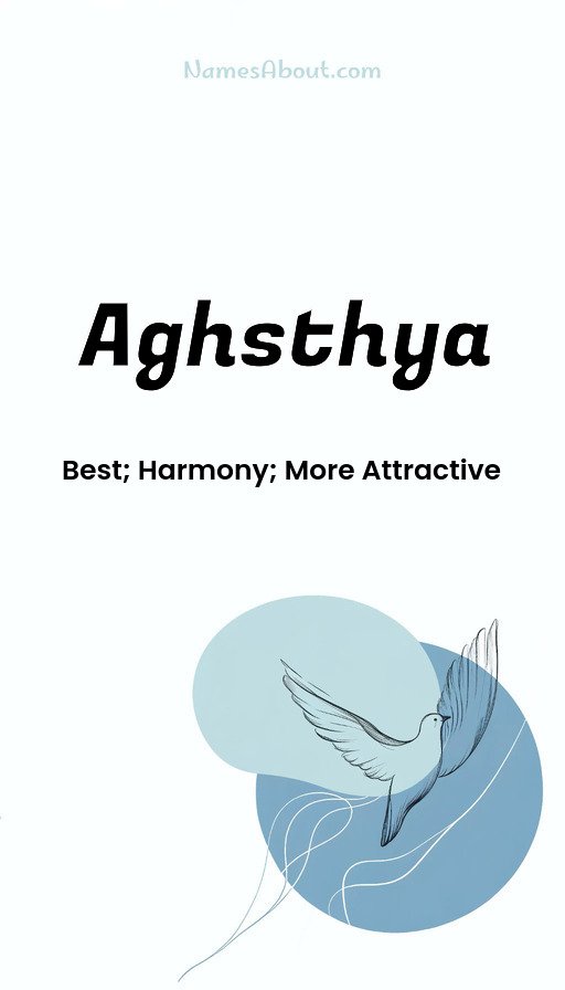 Meaning of Aghsthya