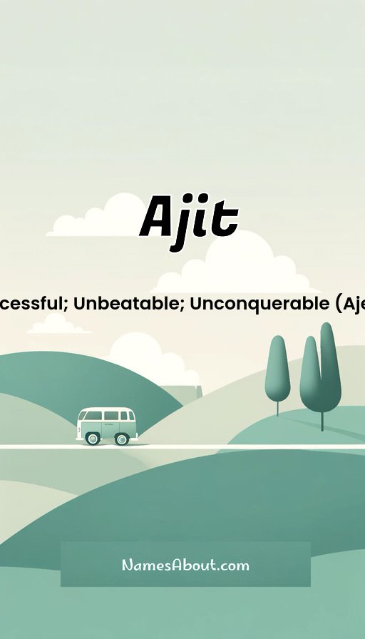 Meaning of Ajit