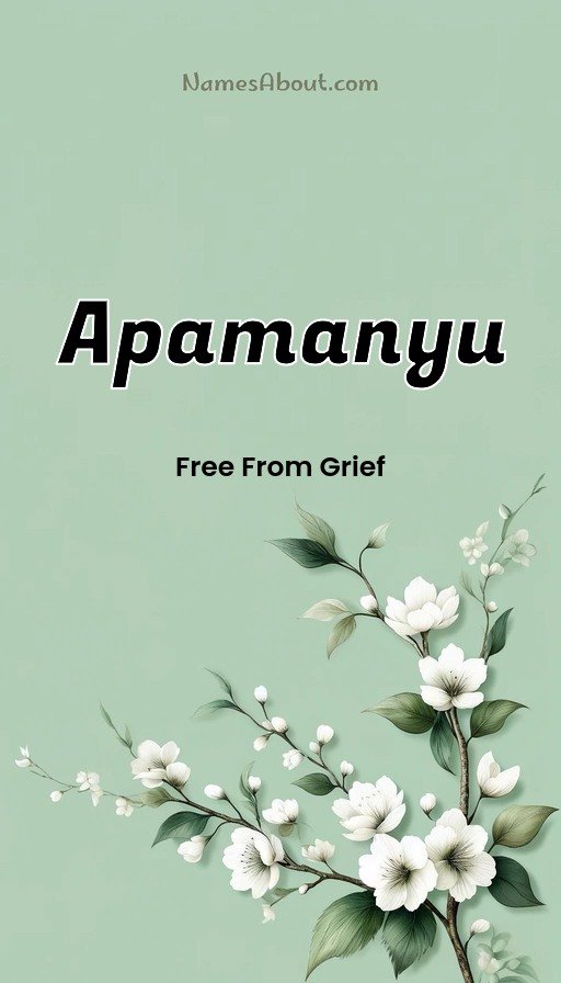 Meaning of Apamanyu