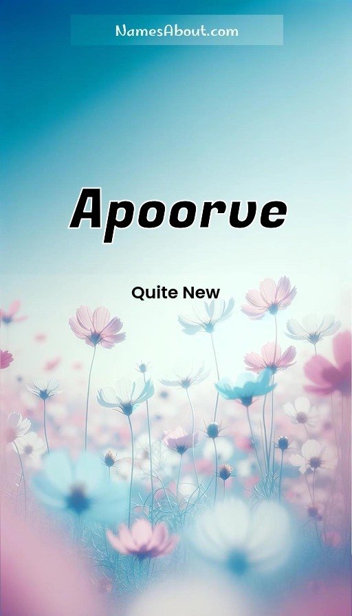 Meaning of Apoorve