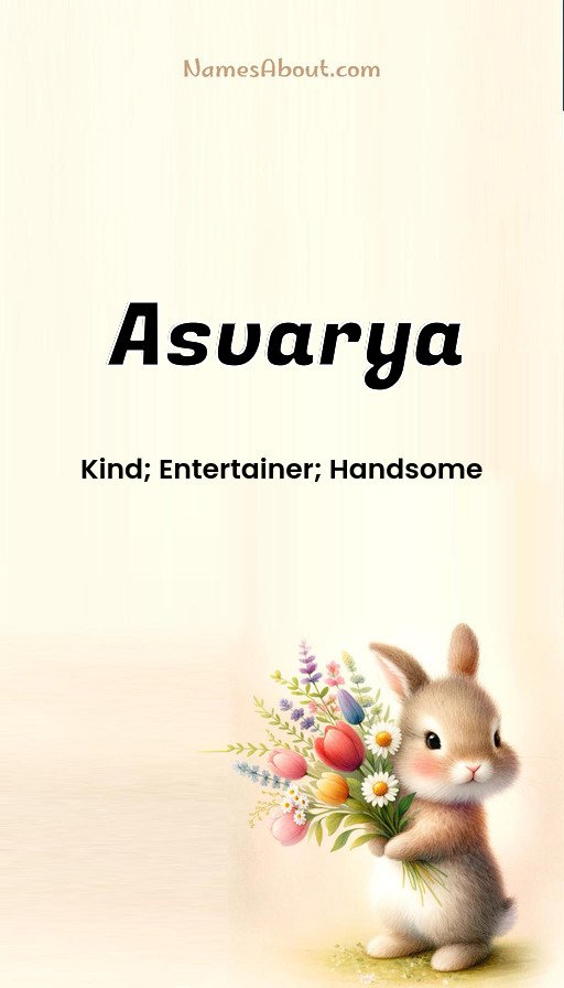 Meaning of Asvarya