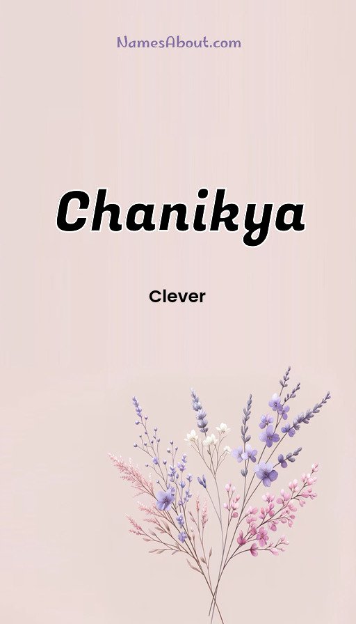 Meaning of Chanikya