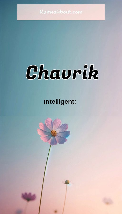 Meaning of Chavrik