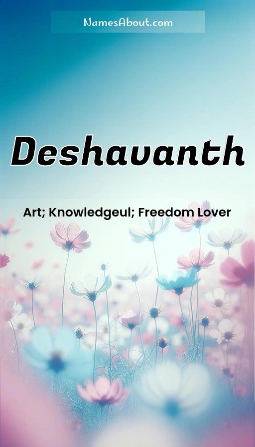 Meaning of Deshavanth