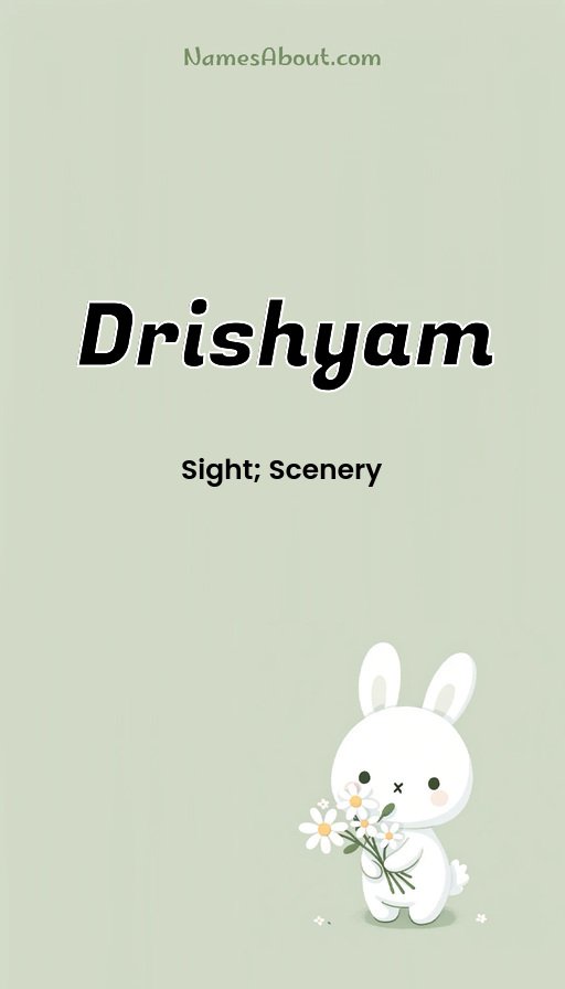 Meaning of Drishyam