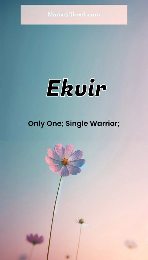 Meaning of Ekvir