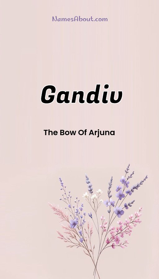 Meaning of Gandiv