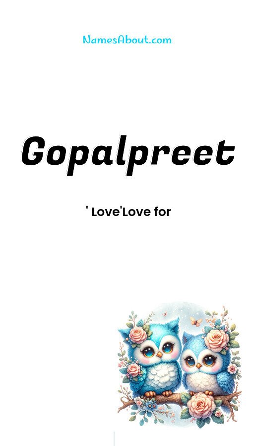 Meaning of Gopalpreet