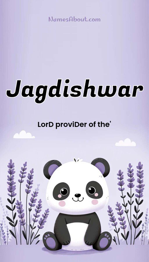 Meaning of Jagdishwar