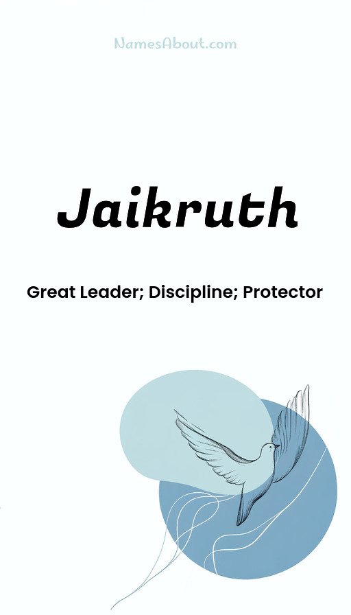 Meaning of Jaikruth