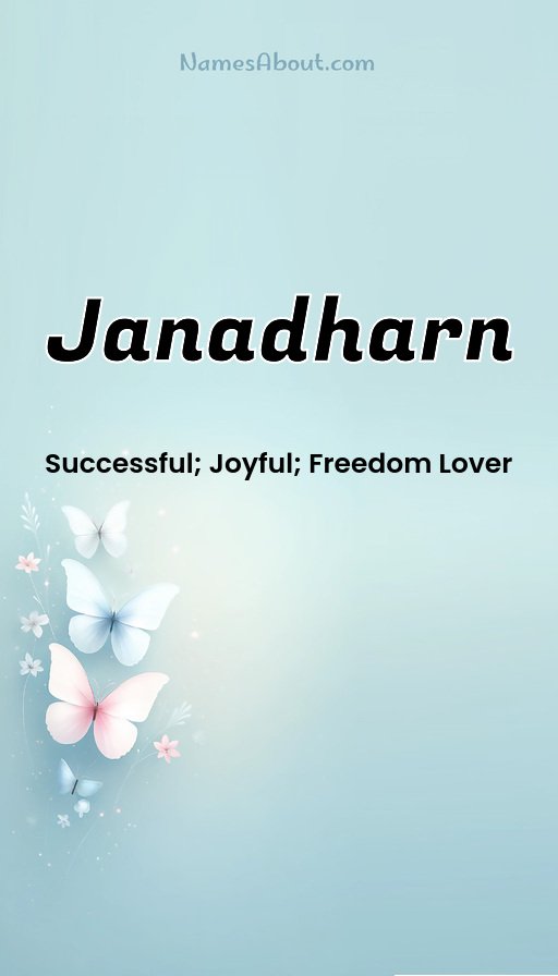 Meaning of Janadharn