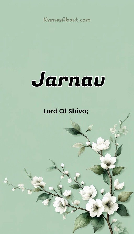 Meaning of Jarnav