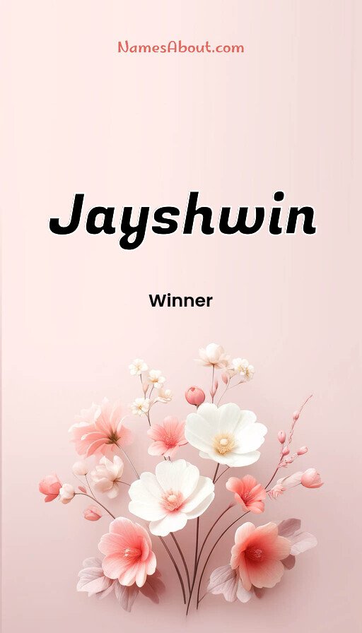 Meaning of Jayshwin