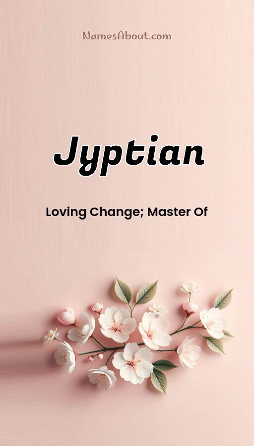 Meaning of Jyptian